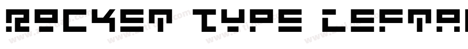 Rocket Type Leftalic字体转换